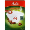 Melitta Kaffefilter 1x4 Hvid pakke med 80 stk. 4006508200450 Modsvarer: N/A