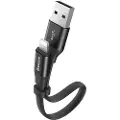 Baseus Nimble Kompakt Lightning Kabel CALMBJ-B01 - Sort
