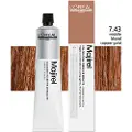L'Oréal LOreal-Professionnel-Paris Haarfarver-og-nuancer MajirelMajirel 7.43 Mellemblond kobber gylden 50 ml (1.840,00 kr / 1 l)