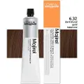 L'Oréal LOreal-Professionnel-Paris Haarfarver-og-nuancer MajirelMajirel 6.32 Mørkeblond gylden iriserende 50 ml (4.600,00 kr / 1 l)