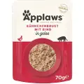Applaws portionsposer i gelé 16 x 70 g - Kylling med okse