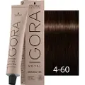 Schwarzkopf Schwarzkopf-Professional Haarfarver Igora-RoyalAbsolutes Permanent Anti-Age Color Creme 4-60 Mellembrun choko natur 60 ml (1.483,00 kr / 1 l)
