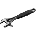 Bahco Phosphated With Ergo Rubber Handle Central Knurled Wheel And Reversible Jaw English 21 Mm Skruenøgle