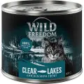 Wild Freedom Adult 6 x 200 g - kornfri Clear Lakes - Ørred & Kylling