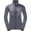 Jack Wolfskin Blattsteig Fleecejakke Med Fuld Lynlås