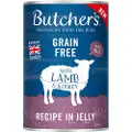 Butcher's Økonomipakke: 48 x 400 g Butcher's Original kornfri til hunde - Lam i gelé