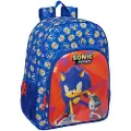 Safta 612495180 Sonic Prime 19l 27x33x10 Cm Rygsæk