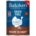 Butcher's Økonomipakke: 48 x 400 g Butcher's Original kornfri til hunde - Kalkun i sauce