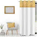 Soleil D Ocre Gardiner og persienner Soleil D'Ocre VINTAGE dame 135x250 cm