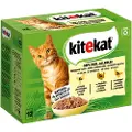 Kitekat portionsposer 48 x 85 g - Alle slags fjerkræ i gelé