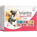 Briantos Bidder i sauce 12 x 100 g - Mix: Okse, Laks & Lam