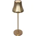 QAZQA Retro bordlampe guld genopladelig IP44 - Granny