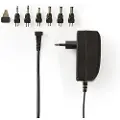 Nedis Universal AC Power Adapter - 24 W | 9 - 24 V DC | 1.80 m | 1.0 A - 1.5 A A | 6 plug(s)