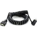 Atomos Micro Hdmi To Full Hdmi Coiled 50cm 0.65m. Micro Hdmi Sort
