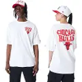 New Era Nba Script Chicago Bulls T-shirt Med Korte ærmer