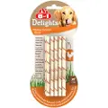 8In1 Delights Twisted Sticks til små hunde kylling - 20 stk.