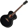 Epiphone J-180 LS Inspired by Gibson Custom Ebony - Ex Demo