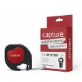 Capture Tape Letratag 12mm Black/white