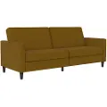 Dorel Home - Sovesofa med 3 sæder Presley - Gul - Sovesofaer - - Homeroom