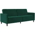 Dorel Home - Sovesofa med 3 sæder Presley - Grøn - Sovesofaer - - Homeroom