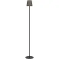 Eglo FIORANA gulvlampe, sort/cappuccino/guld