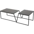 Skye Decor - Sofabord Set Pal Orta Sehpa - Grå - Sofaborde - - Homeroom