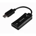 Gembird Aktiv HDMI Adapter - 4K 30Hz HDMI hun til DisplayPort han 15cm