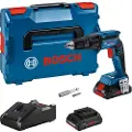 Bosch Gtb18v-45+2x4.0ah Proc+gal18v-40+l-boxx Gipspladeskruetrækker