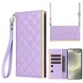 Mtp Products Samsung Galaxy S24 Luksus Vatteret Pung - Lilla