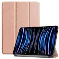 Mtp Products iPad Pro 11 (2024) Tri-Fold Series Smart Folio Cover - Rødguld