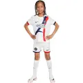 Nike Paris Saint-Germain 2024/25 Stadium Away Nike Football Replica-sæt i tre dele til mindre børn - hvid