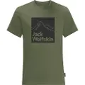 Jack Wolfskin Brand T-shirt Med Korte ærmer