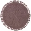 Bloomingville - Uldtæppe Lenea - Lilla - Uldtæpper - - Homeroom