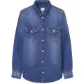 Pepe Jeans Pepe Jeanstil drenge. PB302641IR3 Portez blå skjorte (8años= 128cm), Casual, Bomuld, Lange ærmer, børnetøj