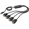 Digitus 4xrs232 Usb-a Til Vga Adapter