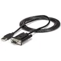 StarTech.com Adapter 1.7m. Usb A Db-9 Sort