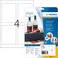Herma Flaskeetiket Inkjet 10 Ark 90x120 Klistermærke 40 Stykker