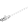 Goobay RJ45 F/UTP CAT 5e Netværkskabel - 1m - Hvid