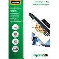 Fellowes A3 Glossy 100 Micron Laminating Pouch 100 Pack Papir