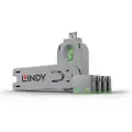 Lindy Port Blocker Usb Green 4-pack