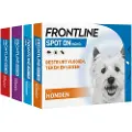 Frontline spot-on loppemiddel til hunde S (2 - 10 kg)