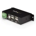 StarTech.com 4 Port Industrial Usb 2.0 Hub With Esd Protection Usb 2.0 Type-b Usb 2.0
