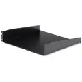 StarTech.com Black Standard Universal Server Rack Cabinet Shelf
