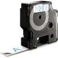 Dymo Tape D1 19mm Blå/hvid