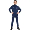 Nike Paris Saint-Germain Academy Pro-Nike Dri-FIT-fodboldtracksuit i maskinstrik til større børn - blå