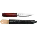 Morakniv Classic No 2 - High Carbon Steel Blade - Red Ochr