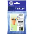 Brother LC 3217 Value 4-Pack Ink Black/Yellow/Cyan/Magenta - Blækpatron 4 farver