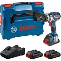 Bosch Gsb 18v-110 C 3x4ahpc + Gal18v-40 L-boxx Elektrisk Skruetrækker
