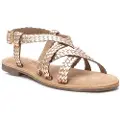 Carmela Carmelatil kvinder. 16164801-ORO Sandaler i læder 161648 gylden (36), Guldfarvet, Fast, Spænder, Casual
