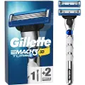 Gillette Mach3 Turbo barberskraber + 2 barberblad 7702018514472 Modsvarer: N/A